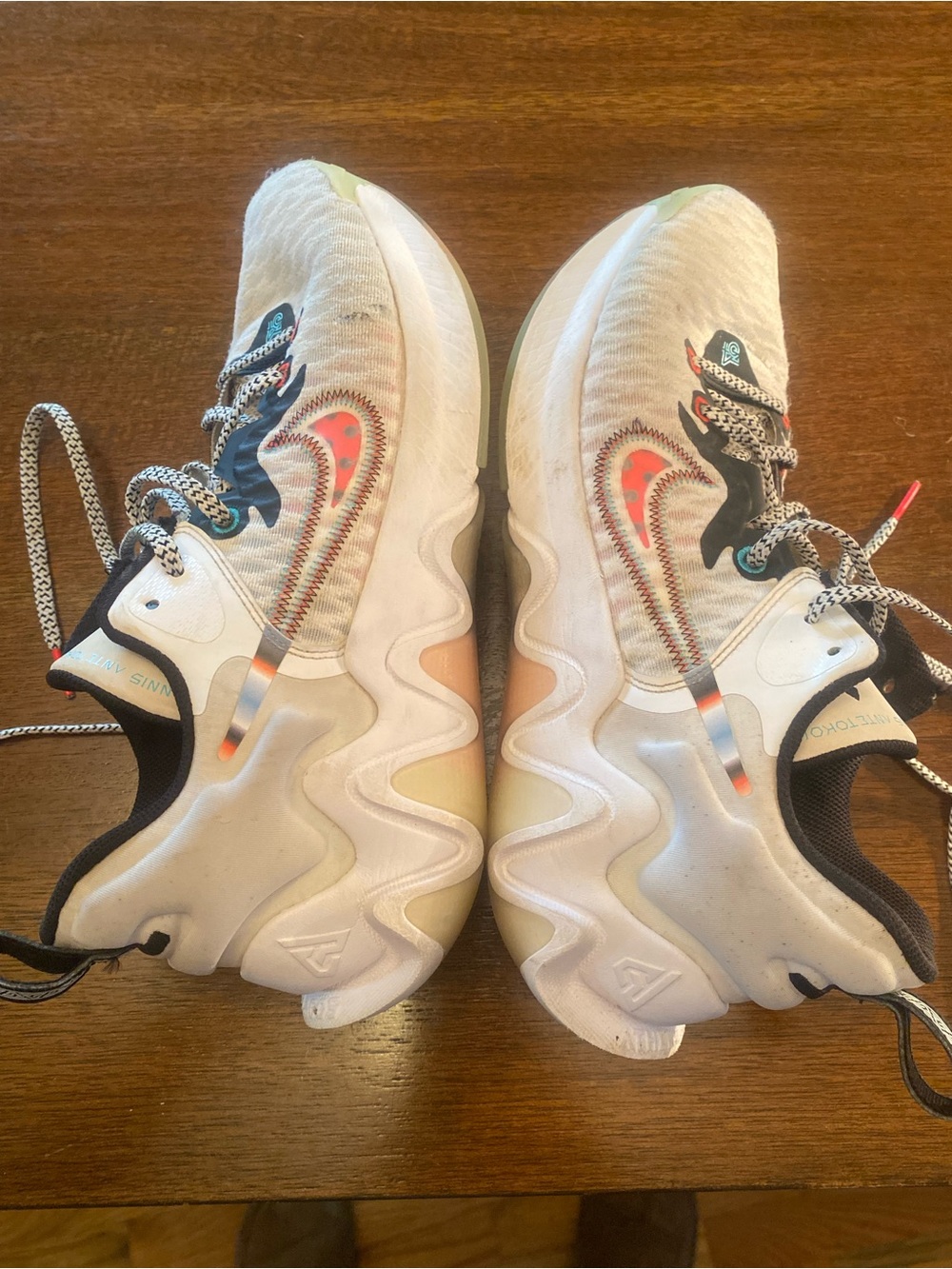 Nike Giannis Immortality Force Field Sneakers Men’s Size 10 White Clear DH4470